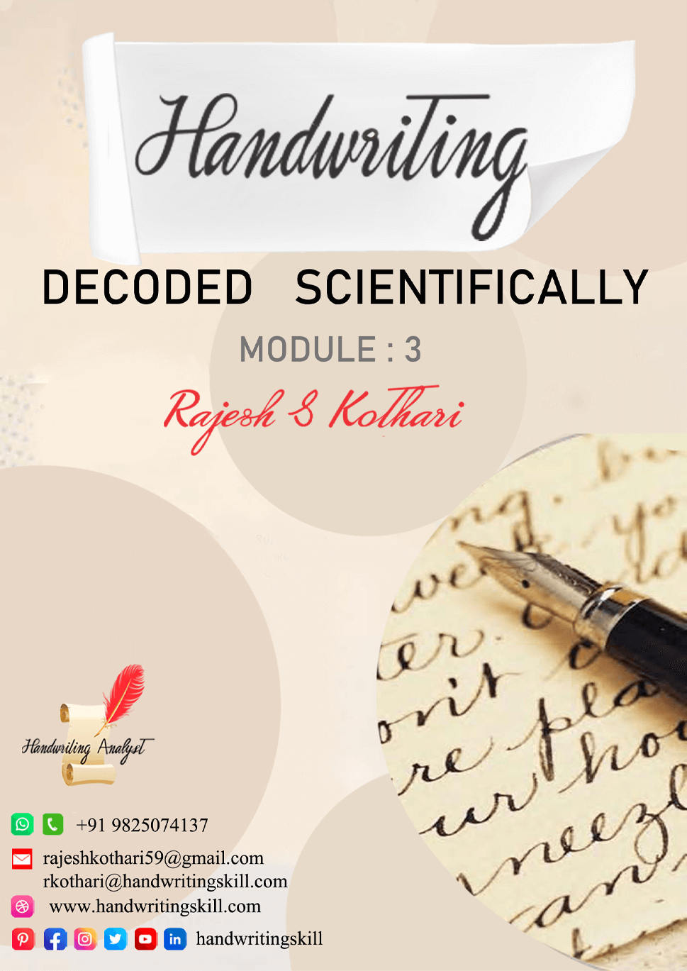 Handwriting Decoded Scientifically Module 3